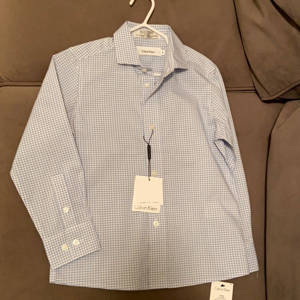 Never worn Calvin Klein button up